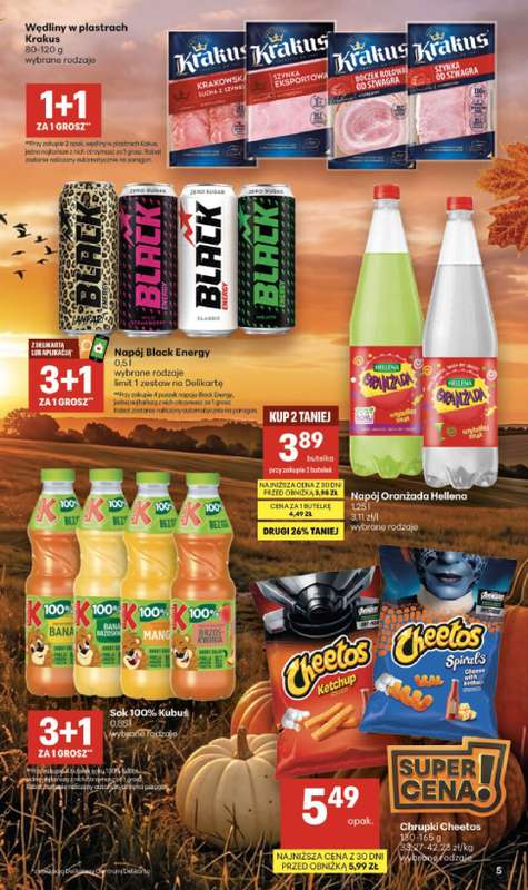 Delikatesy Centrum - gazetka promocyjna Gazetka od czwartku 01.10 do środy 07.10 - strona 5