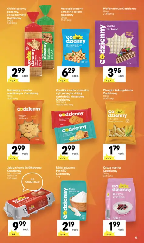 Delikatesy Centrum - gazetka promocyjna Gazetka od czwartku 01.10 do środy 07.10 - strona 15