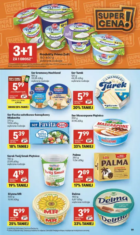 Delikatesy Centrum - gazetka promocyjna Gazetka od czwartku 01.10 do środy 07.10 - strona 19