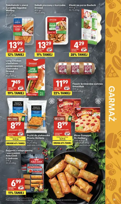 Delikatesy Centrum - gazetka promocyjna Gazetka od czwartku 01.10 do środy 07.10 - strona 21