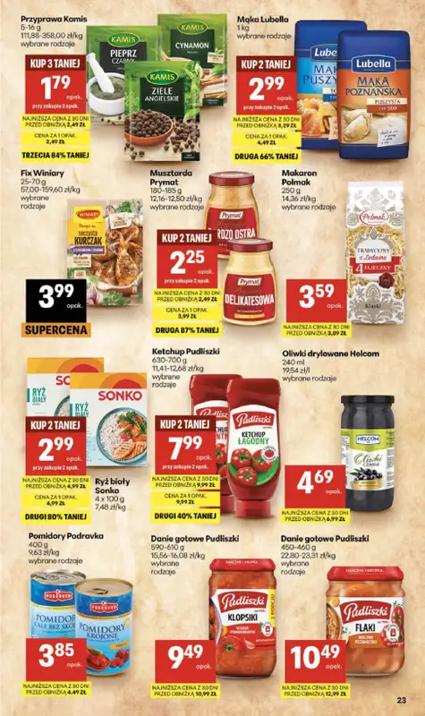Delikatesy Centrum - gazetka promocyjna Gazetka od czwartku 01.10 do środy 07.10 - strona 23