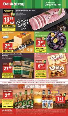 Delikatesy Centrum - gazetka promocyjna Gazetka od czwartku 01.10 do środy 07.10