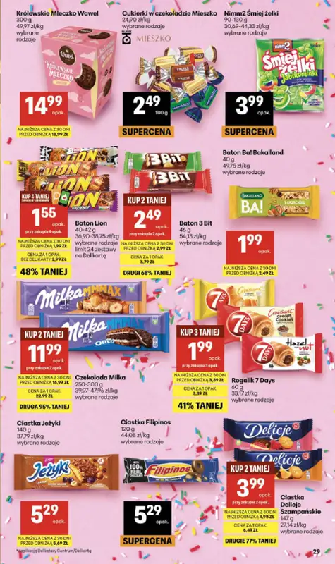 Delikatesy Centrum - gazetka promocyjna Gazetka od czwartku 01.10 do środy 07.10 - strona 29