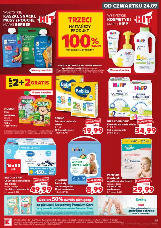 Kaufland - gazetka promocyjna Gazetka Tygodnia od czwartku 24.09 do środy 30.09 - strona 65