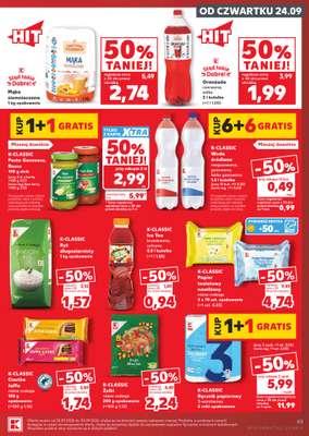 Kaufland - gazetka promocyjna Gazetka Tygodnia od czwartku 24.09 do środy 30.09 - strona 45