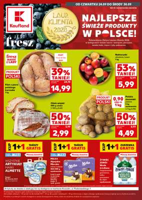 Kaufland - gazetka promocyjna Gazetka Tygodnia od czwartku 24.09 do środy 30.09