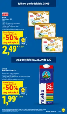 Lidl - gazetka promocyjna Oferta od poniedziałku od poniedziałku 28.09 do środy 30.09 - strona 5
