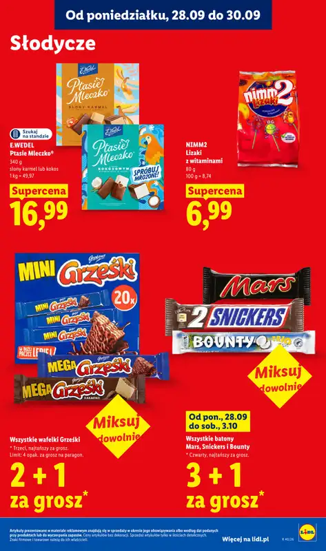 Lidl - gazetka promocyjna Oferta od poniedziałku od poniedziałku 28.09 do środy 30.09 - strona 71