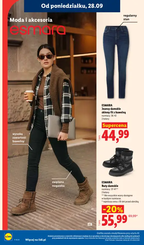 Lidl - gazetka promocyjna Oferta od poniedziałku od poniedziałku 28.09 do środy 30.09 - strona 38