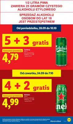 Lidl - gazetka promocyjna Oferta od poniedziałku od poniedziałku 28.09 do środy 30.09 - strona 19