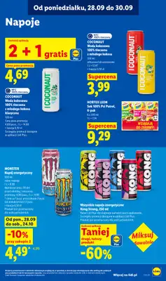 Lidl - gazetka promocyjna Oferta od poniedziałku od poniedziałku 28.09 do środy 30.09 - strona 81