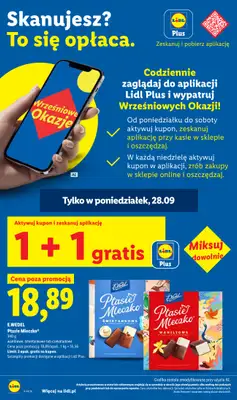 Lidl - gazetka promocyjna Oferta od poniedziałku od poniedziałku 28.09 do środy 30.09 - strona 6