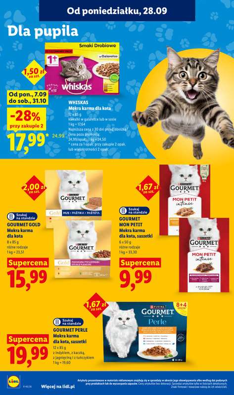 Lidl - gazetka promocyjna Oferta od poniedziałku od poniedziałku 28.09 do środy 30.09 - strona 96