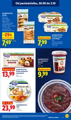 Lidl - gazetka promocyjna Oferta od poniedziałku od poniedziałku 28.09 do środy 30.09 - strona 69