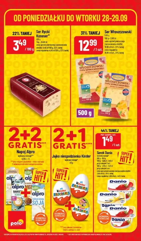 POLOmarket - gazetka promocyjna Super hity od poniedziałku 28.09 do wtorku 29.09 - strona 4