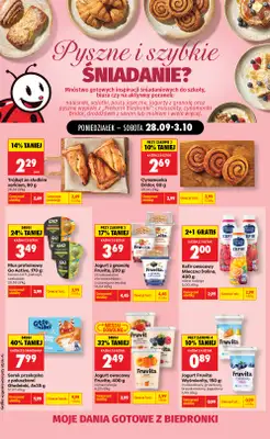 Biedronka - gazetka promocyjna Pyszne dania w kilka chwil od poniedziałku 28.09 do soboty 03.10 - strona 3