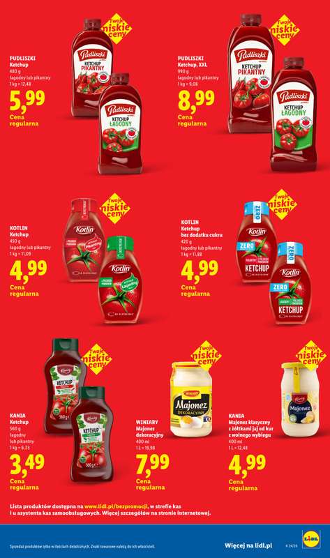 Lidl - gazetka promocyjna Rewolucja Cenowa! od piątku 21.08 do środy 30.09 - strona 15