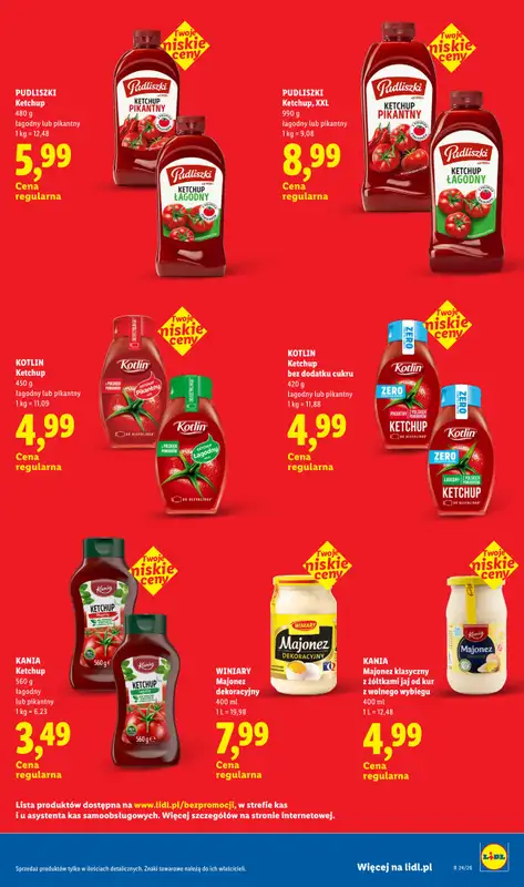 Lidl - gazetka promocyjna Rewolucja Cenowa! od piątku 21.08 do środy 30.09 - strona 15