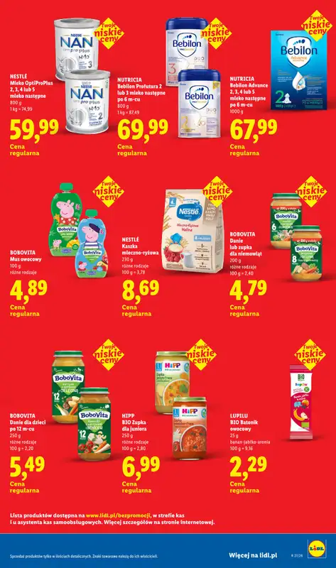 Lidl - gazetka promocyjna Rewolucja Cenowa! od piątku 21.08 do środy 30.09 - strona 31