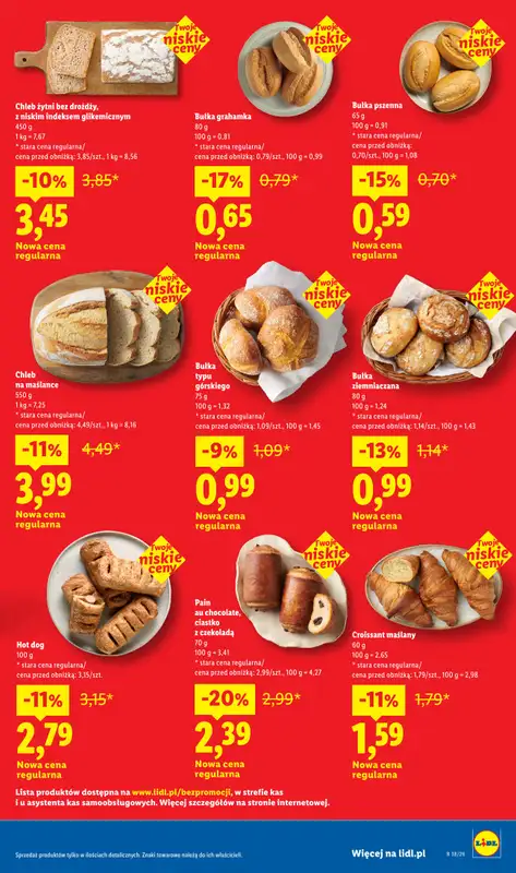 Lidl - gazetka promocyjna Rewolucja Cenowa! od piątku 21.08 do środy 30.09 - strona 5