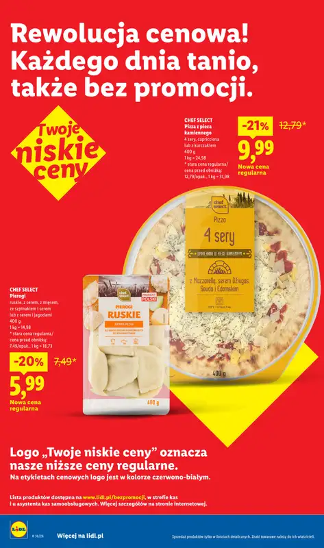 Lidl - gazetka promocyjna Rewolucja Cenowa! od piątku 21.08 do środy 30.09 - strona 6