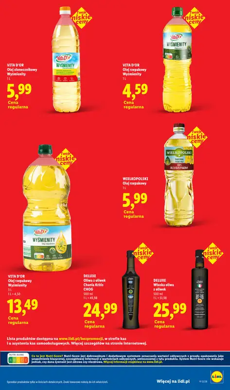 Lidl - gazetka promocyjna Rewolucja Cenowa! od piątku 21.08 do środy 30.09 - strona 19