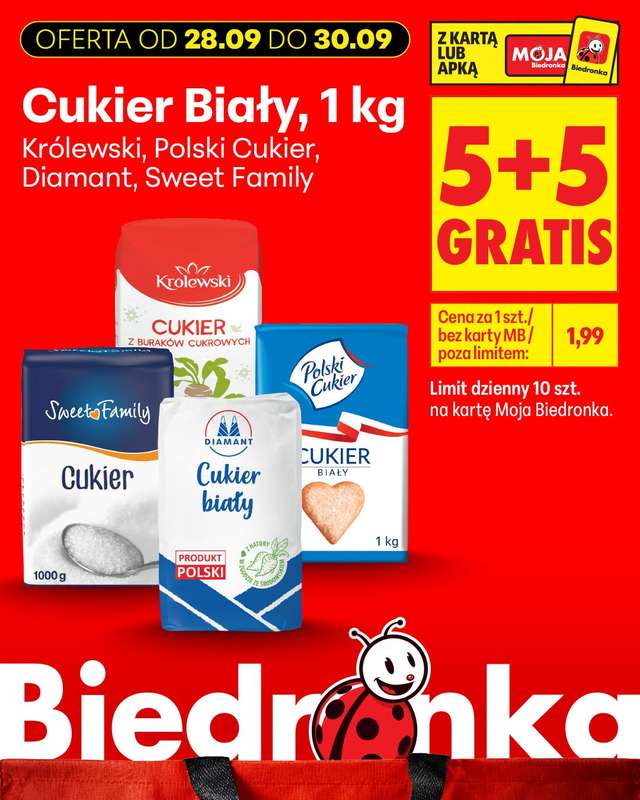 Biedronka - gazetka promocyjna Biedronkowe oszczędności od poniedziałku od poniedziałku 28.09 do środy 30.09 - strona 11