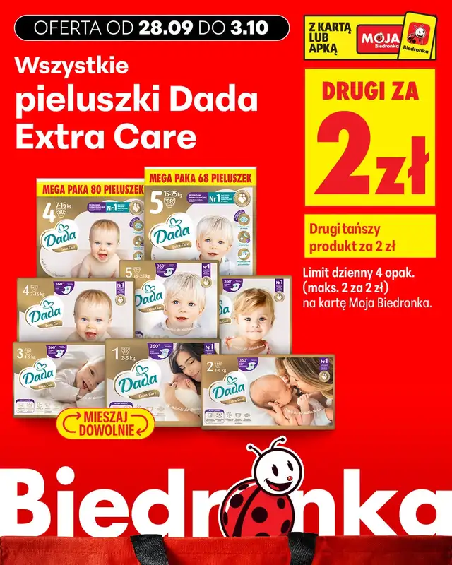 Biedronka - gazetka promocyjna Biedronkowe oszczędności od poniedziałku od poniedziałku 28.09 do środy 30.09 - strona 15