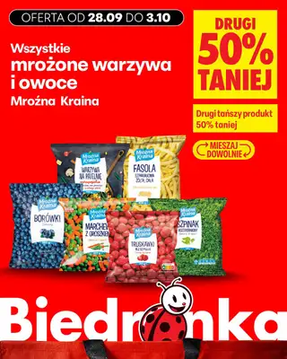 Biedronka - gazetka promocyjna Biedronkowe oszczędności od poniedziałku od poniedziałku 28.09 do środy 30.09 - strona 2