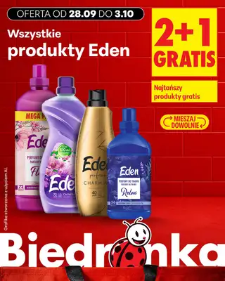 Biedronka - gazetka promocyjna Biedronkowe oszczędności od poniedziałku od poniedziałku 28.09 do środy 30.09 - strona 19