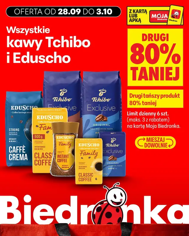 Biedronka - gazetka promocyjna Biedronkowe oszczędności od poniedziałku od poniedziałku 28.09 do środy 30.09 - strona 12