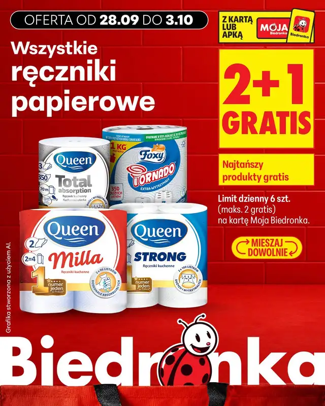Biedronka - gazetka promocyjna Biedronkowe oszczędności od poniedziałku od poniedziałku 28.09 do środy 30.09 - strona 17