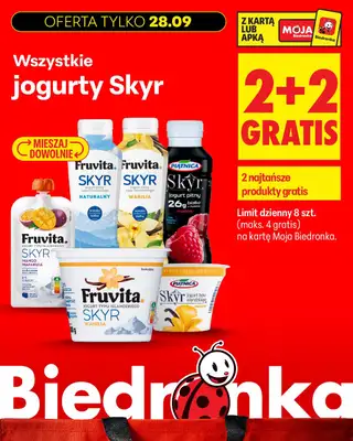 Biedronka - gazetka promocyjna Biedronkowe oszczędności od poniedziałku od poniedziałku 28.09 do środy 30.09 - strona 10