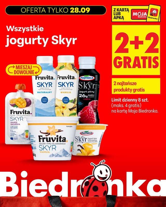 Biedronka - gazetka promocyjna Biedronkowe oszczędności od poniedziałku od poniedziałku 28.09 do środy 30.09 - strona 10