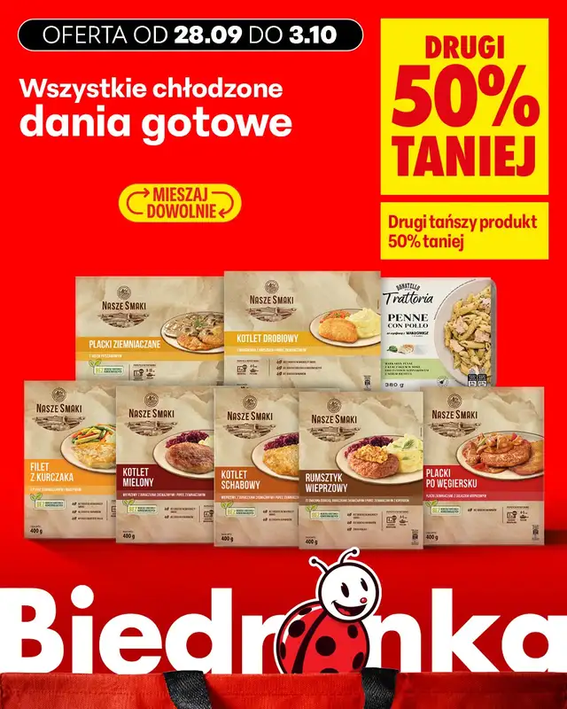 Biedronka - gazetka promocyjna Biedronkowe oszczędności od poniedziałku od poniedziałku 28.09 do środy 30.09 - strona 13