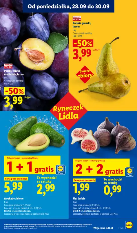 Lidl - gazetka promocyjna Oferta od poniedziałku od poniedziałku 28.09 do środy 30.09 - strona 43
