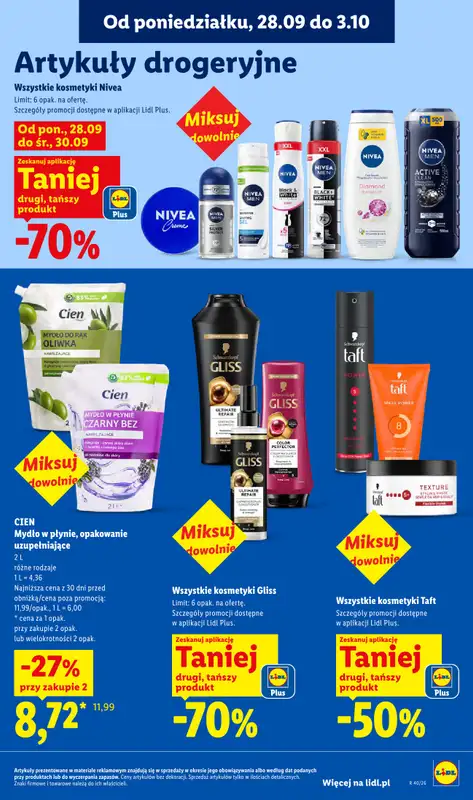 Lidl - gazetka promocyjna Oferta od poniedziałku od poniedziałku 28.09 do środy 30.09 - strona 93