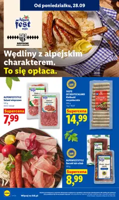 Lidl - gazetka promocyjna Oferta od poniedziałku od poniedziałku 28.09 do środy 30.09 - strona 66