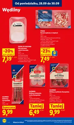 Lidl - gazetka promocyjna Oferta od poniedziałku od poniedziałku 28.09 do środy 30.09 - strona 58