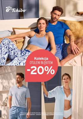 Tchibo - gazetka promocyjna Kolekcja Otuleni Błękitem -20% od wtorku 29.09 do poniedziałku 05.10