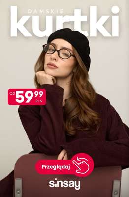 Sinsay - gazetka promocyjna Kurtki przejściowe - damskie od poniedziałku 28.09 