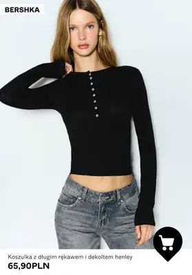 Bershka - gazetka promocyjna KOSZULKI damskie od 49,90 PLN od poniedziałku 28.09  - strona 7