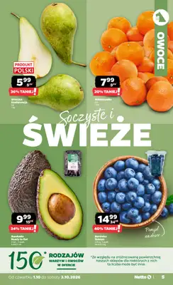Netto - gazetka promocyjna Gazetka Spożywcza od czwartku 01.10 do soboty 03.10 - strona 5