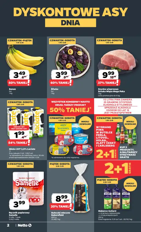 Netto - gazetka promocyjna Gazetka Spożywcza   - strona 2