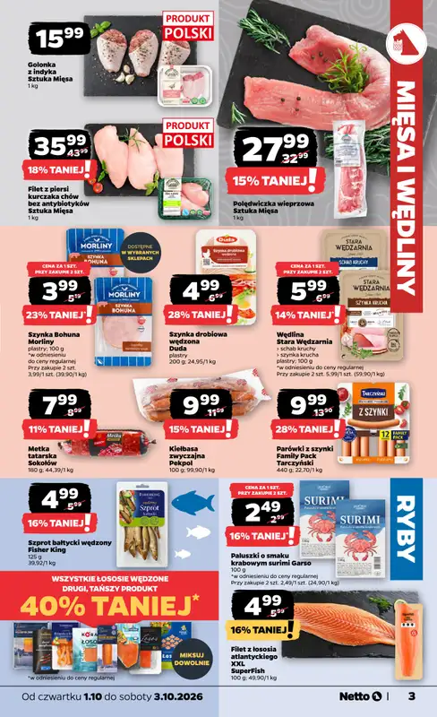 Netto - gazetka promocyjna Gazetka Spożywcza   - strona 3