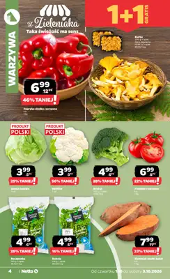 Netto - gazetka promocyjna Gazetka Spożywcza od czwartku 01.10 do soboty 03.10 - strona 4