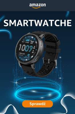 Amazon - gazetka promocyjna Smartwatche od poniedziałku 28.09 