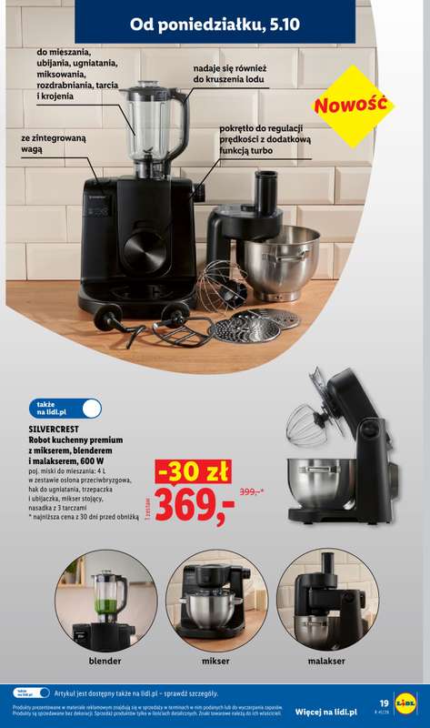 Lidl - gazetka promocyjna Katalog od poniedziałku 05.10 do soboty 10.10 - strona 23