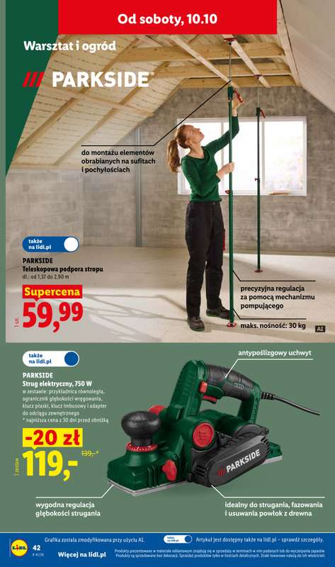 Lidl - gazetka promocyjna Katalog od poniedziałku 05.10 do soboty 10.10 - strona 52