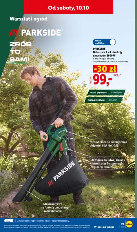 Lidl - gazetka promocyjna Katalog od poniedziałku 05.10 do soboty 10.10 - strona 49